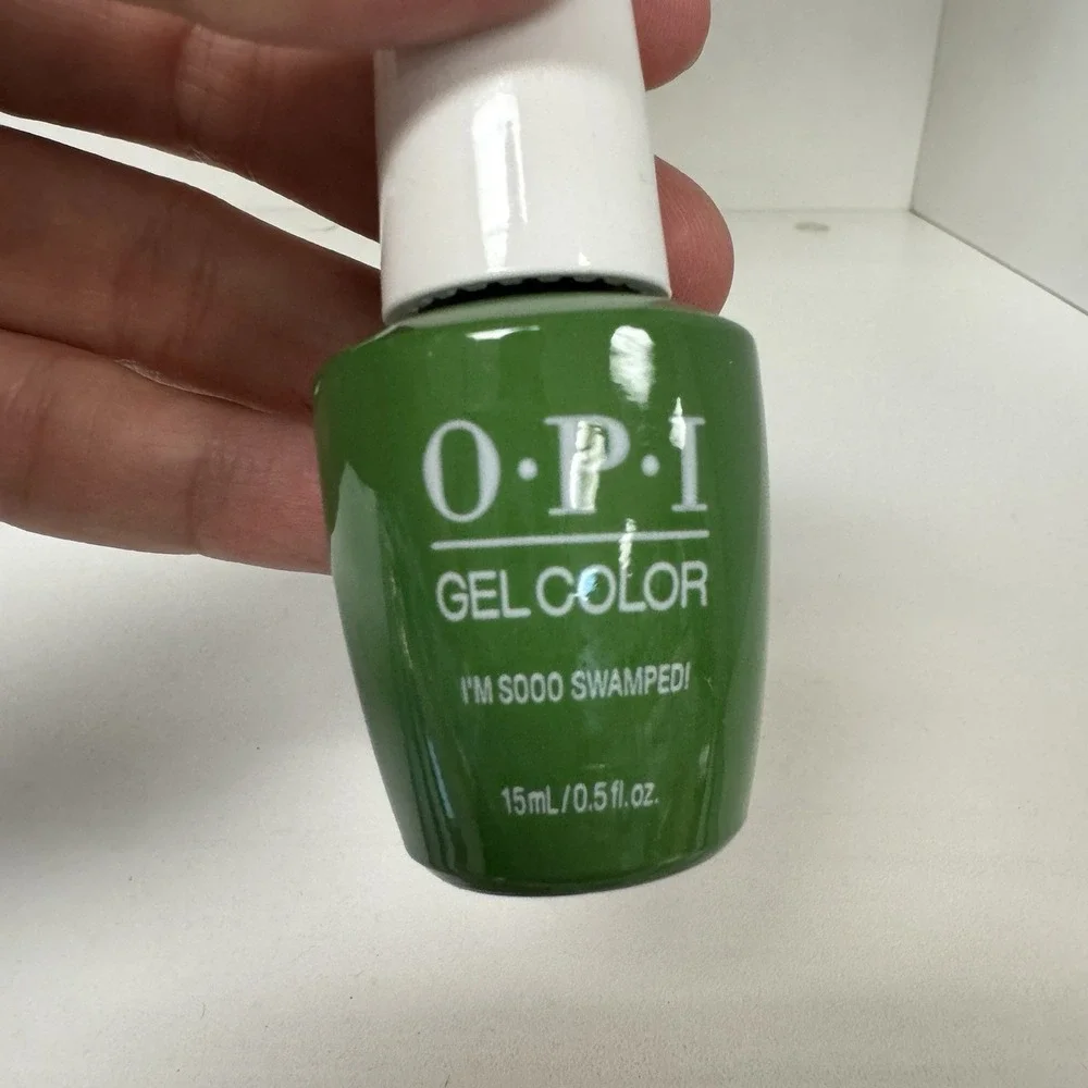 OPI Gel Soak OffNail Polish Lacquer GC N60 I'm Sooo Swamped! 0.5 Oz